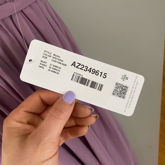 Azazie Bridesmaids Dress- Blythe - Picture 5 of 8